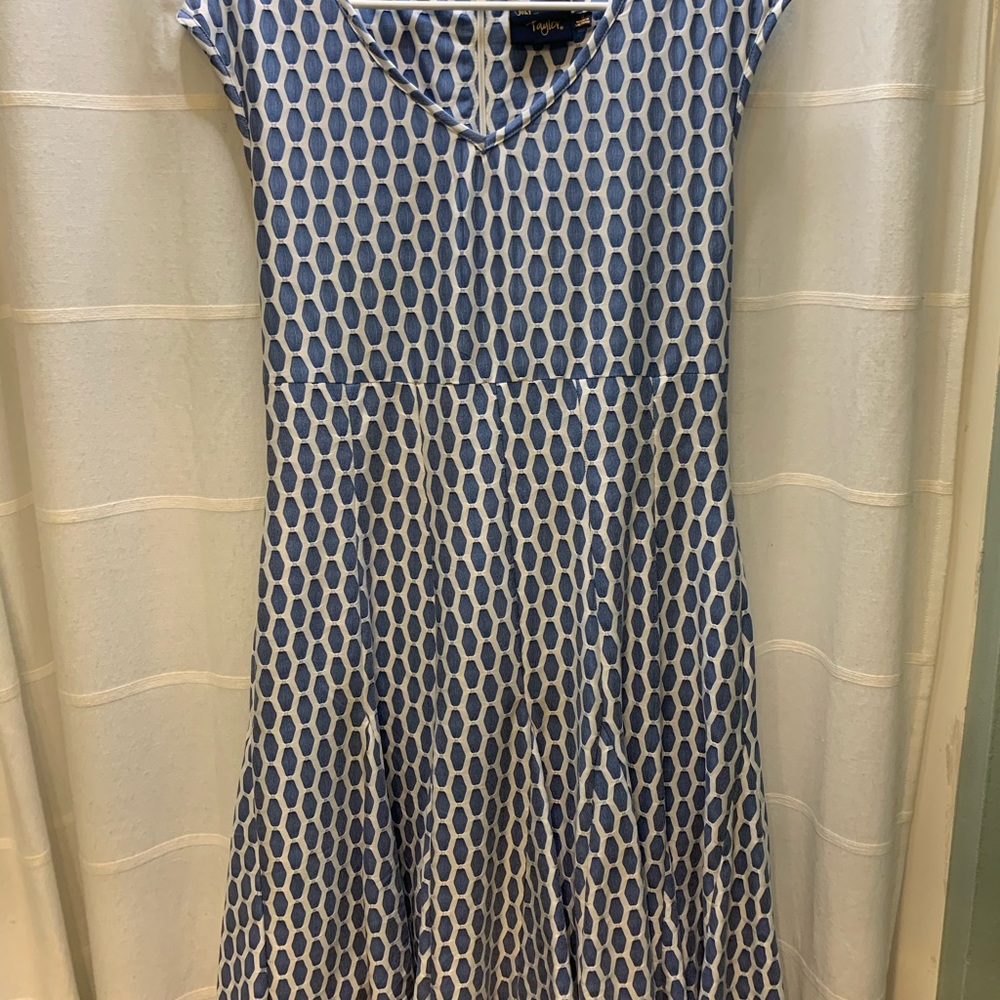 Just... Taylor Flared Bottom, Blue Diamond Dress
